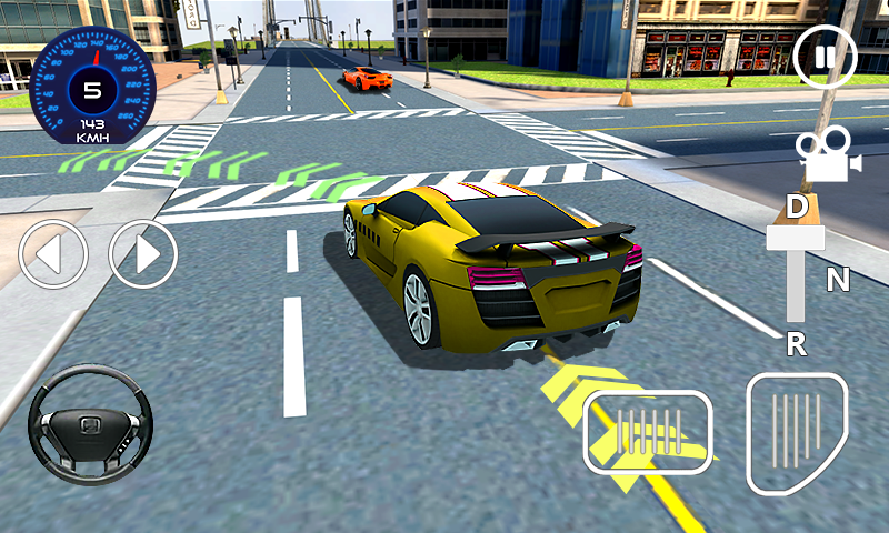 Car Driving Sim 3D截图1