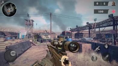 Commando Sniper Game: Cover Fire Gun Shooting 2018截图1