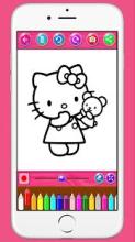 H-Kitty Coloring Book截图3