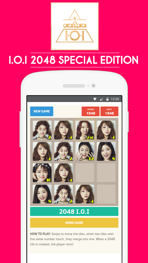 2048 I.O.I Puzzle Game截图3