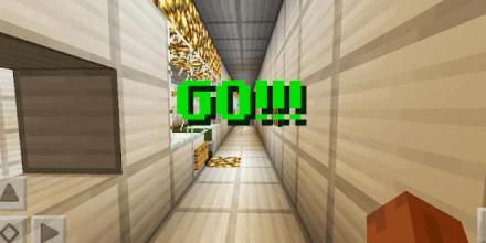 New Death Run Race Mini-game. Map for MCPE截图2