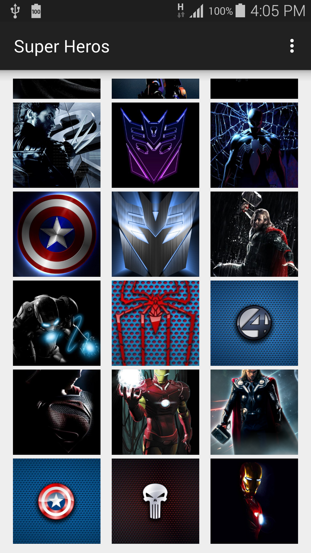 Super Heros HD Wallpapers截图3