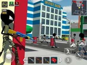 Bank Robbery Royale - Battle Simulator截图4