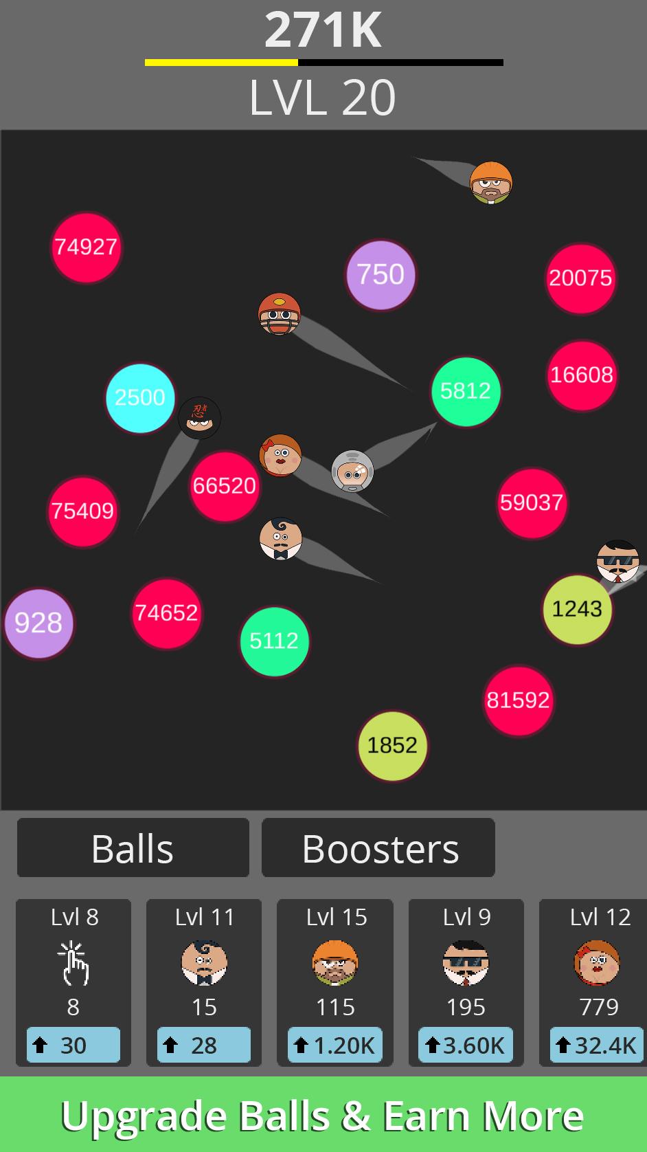 Idle Bouncing Balls截图1