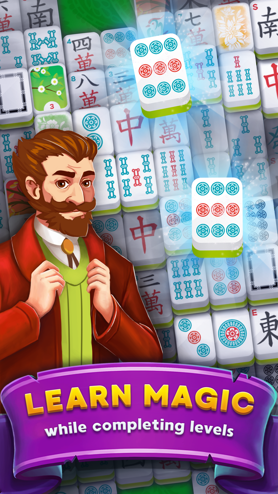 Mahjong: Magic School Quest截图2