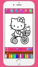 H-Kitty Coloring Book截图1