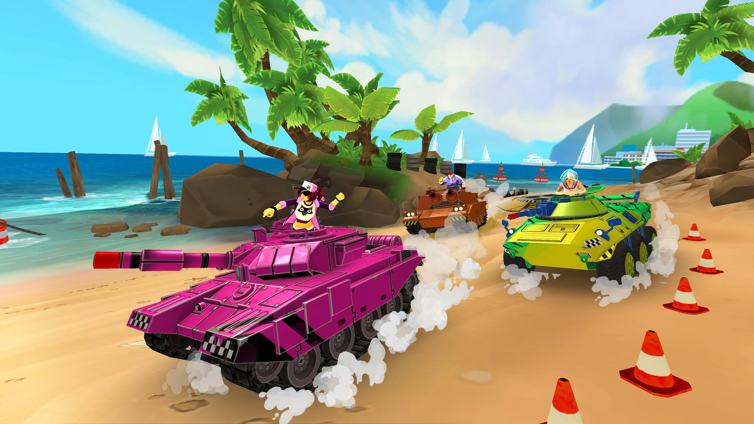 Tank Headz - Online PvP Arena Battles截图3