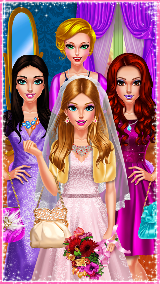 Bride and Bridesmaids - Wedding Game截图2