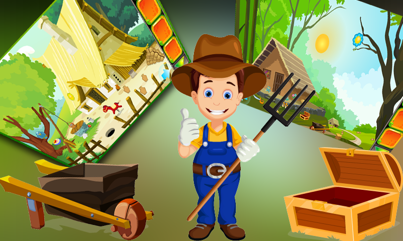 Cute Farmer Rescue Best Escape Game -268截图4