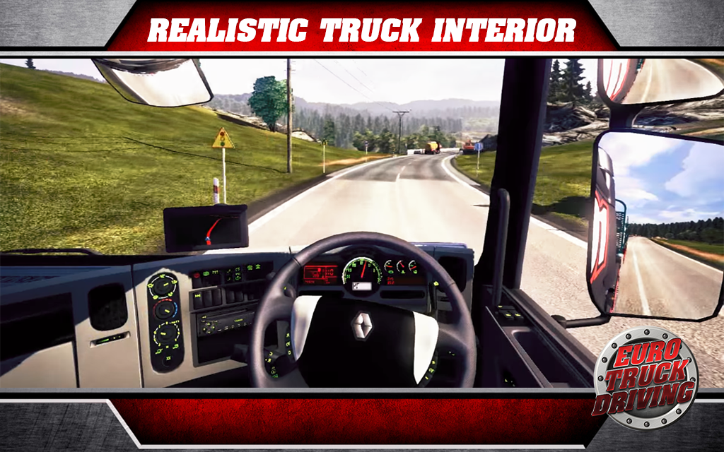 Euro Truck Driving : Cargo Delivery Simulator Game截图1