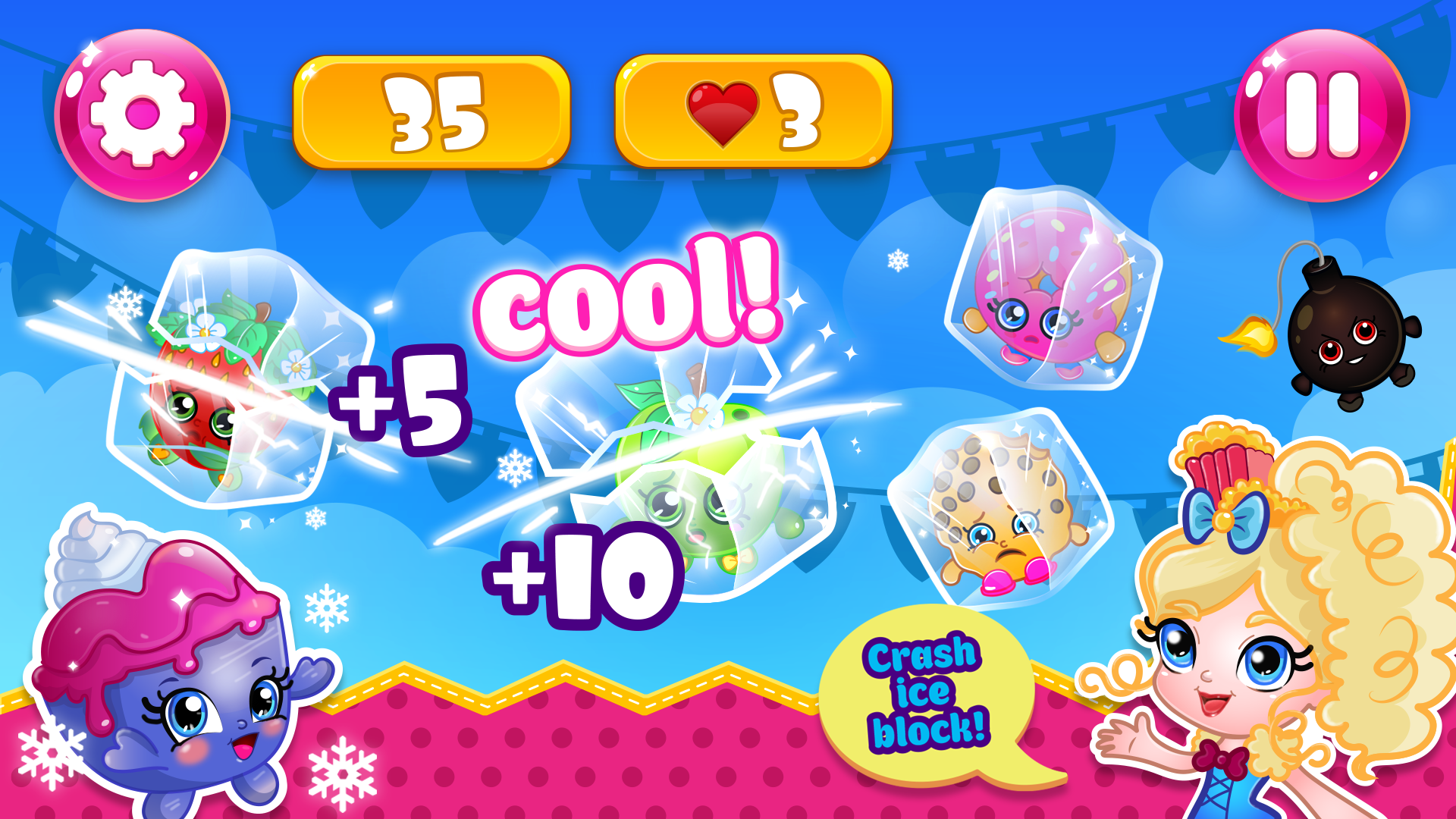 Ice adventure shopkins截图2