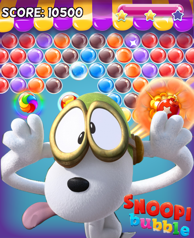 Snooby Pop - Bubble Shooter Master Love 2截图1