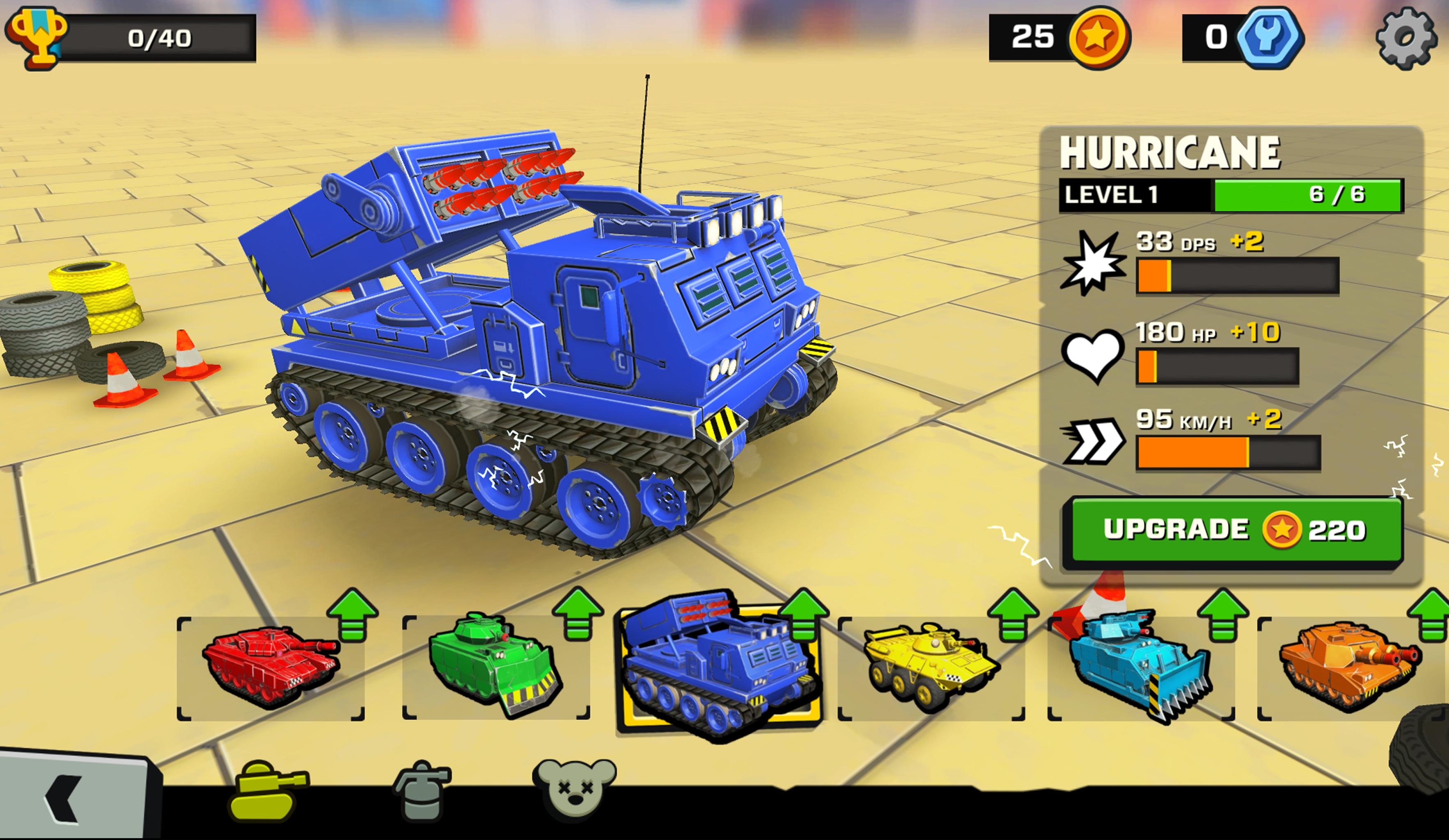 Tank Headz - Online PvP Arena Battles截图2