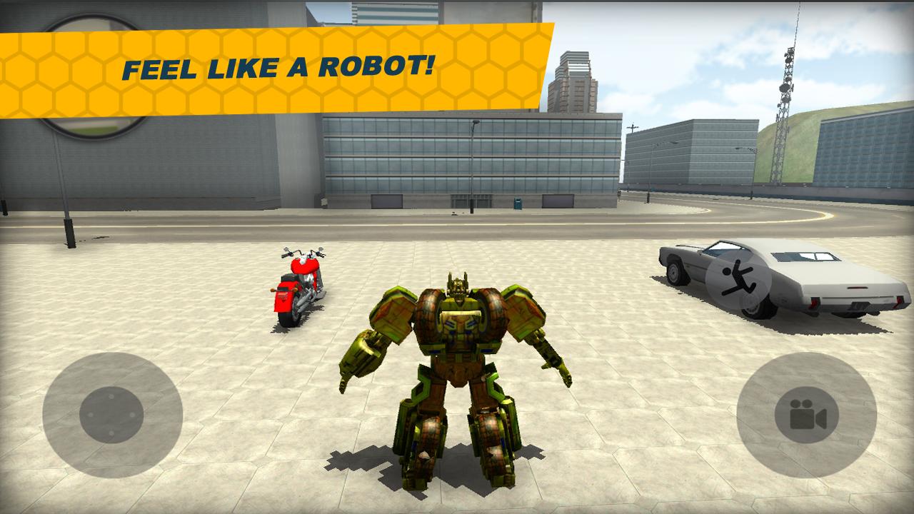 Futuristic Robot Driver 3D截图1