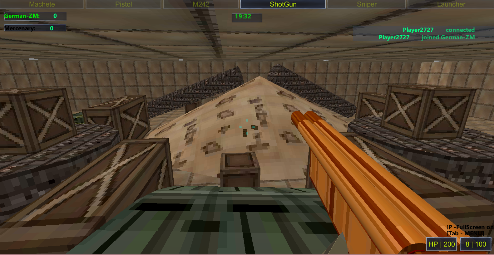 Strike Combat Pixel Arena 3D截图4