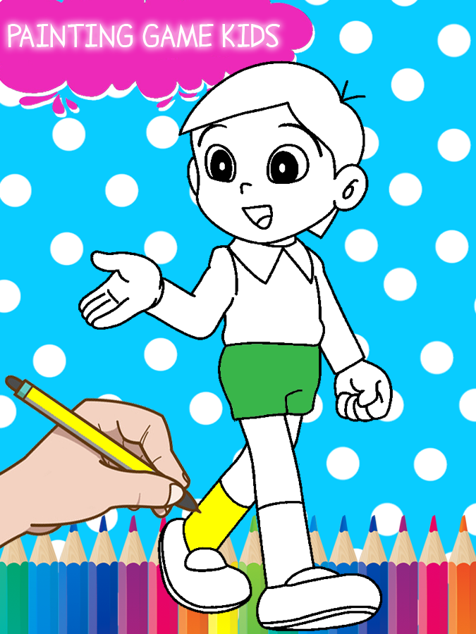 Nobita Super Heroes Coloring截图1