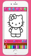 H-Kitty Coloring Book截图2