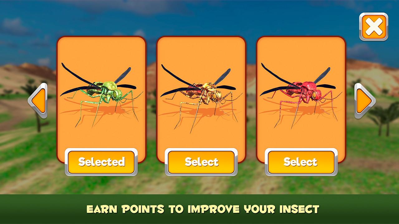 Mosquito Insect Simulator 3D截图5