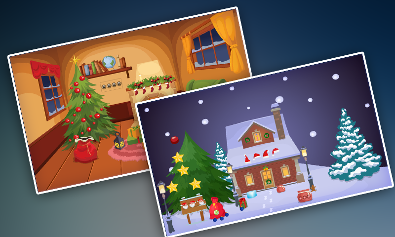 Christmas Girl Rescue Kavi Escape Game-297截图2