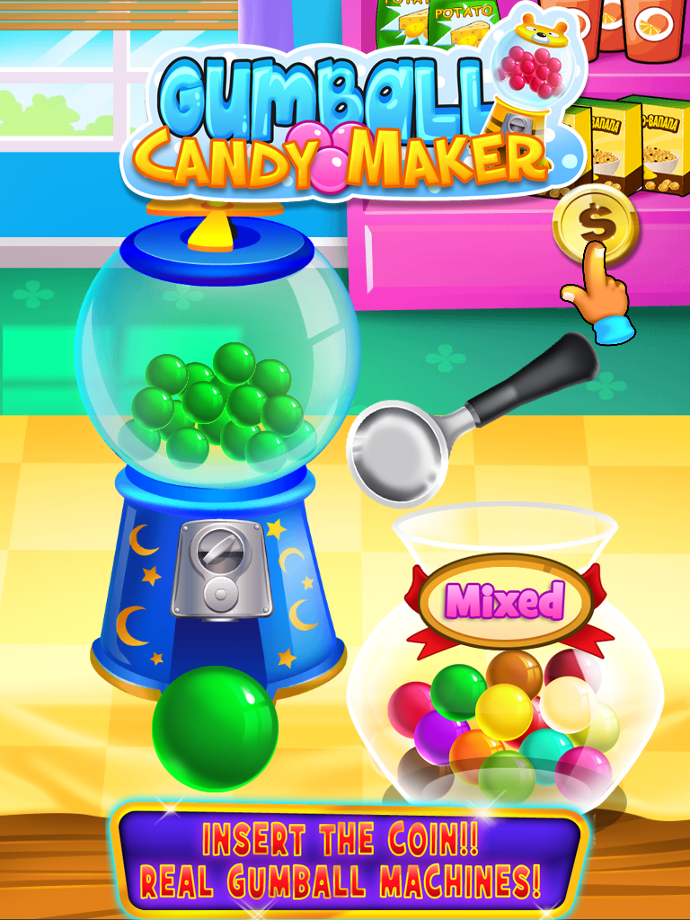 Bubble Gum Maker Gumball FREE截图2