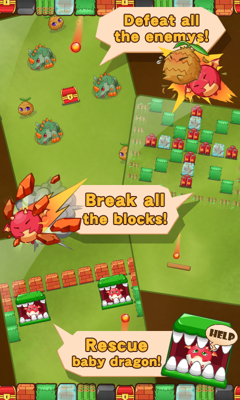 Brick Breaker Dragon截图4