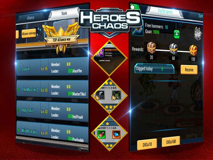 Heroes Chaos截图1