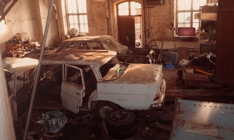 Abandoned Car Garage Escape截图4