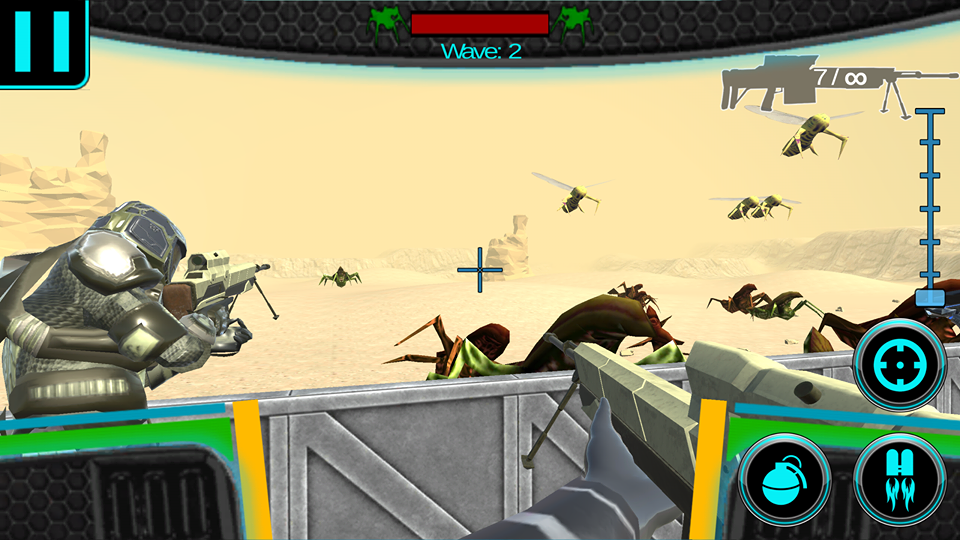 Combat Troopers - Star Bug Wars截图2