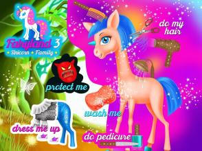 Fairyland 3 Unicorn Family截图4