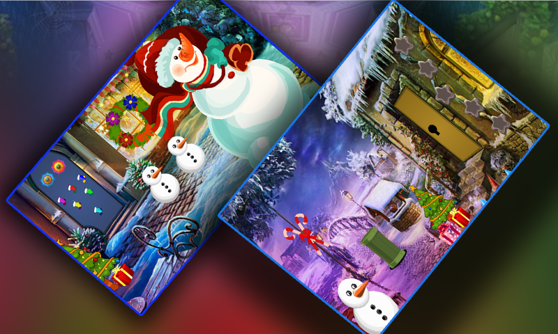 Christmas Snowman Best Escape Rescue Game - 281截图2