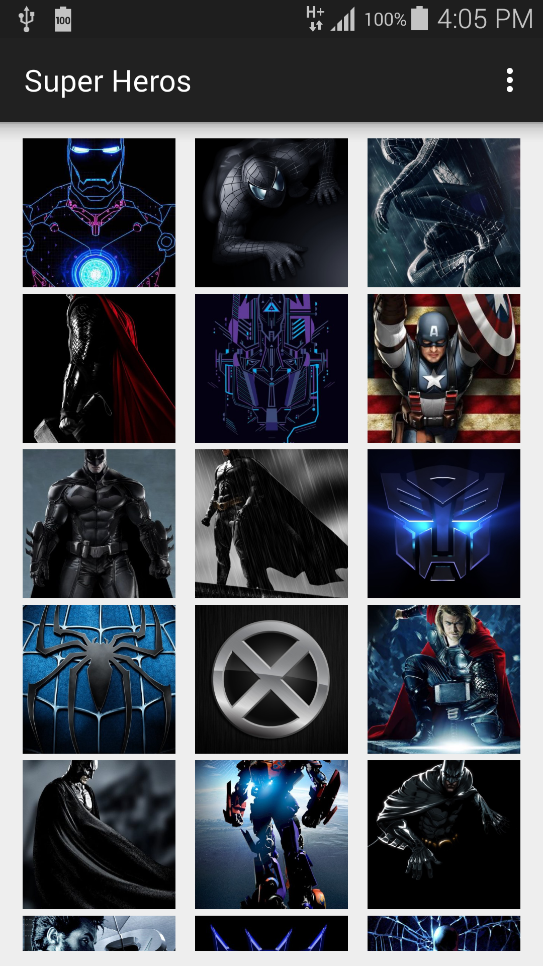 Super Heros HD Wallpapers截图1