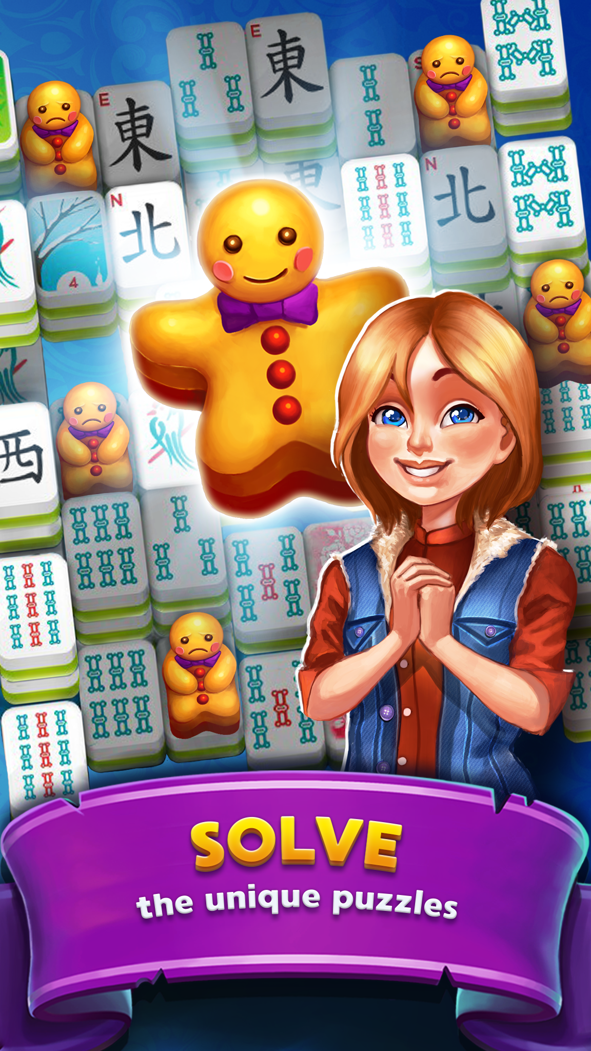 Mahjong: Magic School Quest截图1