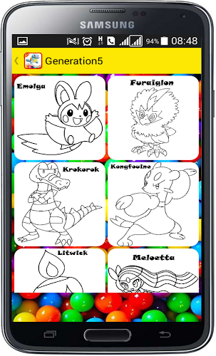 Pokemonster Coloring Book截图4