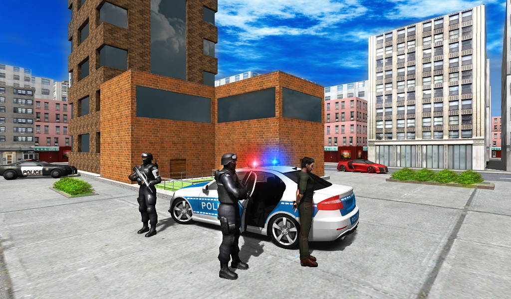 Police Car Driver City截图3