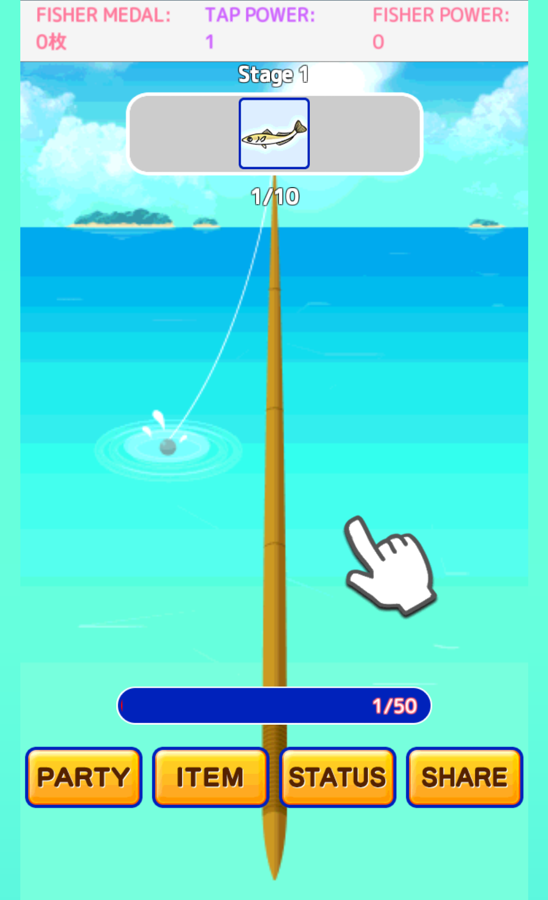 Tapping Fishing截图2