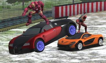 Super Hero Avenger Infinity Drift War截图5