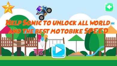 Motorbike Sonic runner 2截图2