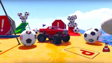 Superheroes Monster Truck Parking: Mega Ramp Games截图4