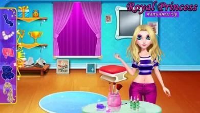 Royal Princess Party Dress up Games for Girls截图1