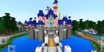 Magic World of Dicneyland. Map for MCPE截图1