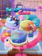 Galaxy Mirror Glaze Cake - Sweet Desserts Maker截图1