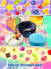 Galaxy Mirror Glaze Cake - Sweet Desserts Maker截图2