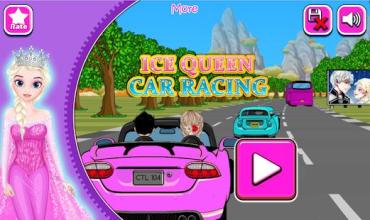 Snow Queen Car Racing截图2