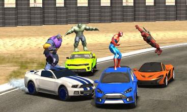 Super Hero Avenger Infinity Drift War截图2