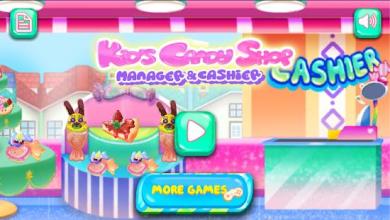 Kids Candy Shop Manager and Cashier Game截图5