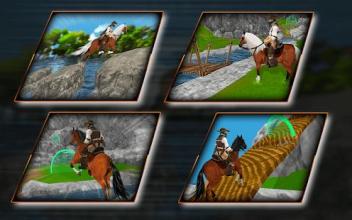 Horse Mountain Climbing Game截图1