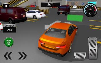 3D Multi-level Car Parking Simulator截图1