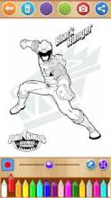 Power Rangers Coloring Book截图2