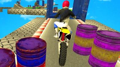 Motorcycle Games 2018: Extremo Stunt Master 3D Sim截图3