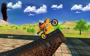 Stunt Bike Racing Simulator 3D截图2